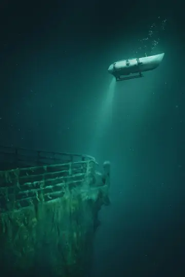 Poster to the movie "Titan: The OceanGate Submersible Disaster" #647431