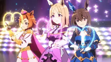 Backdrop to the movie "Umamusume: Pretty Derby - Road to the Top Movie" #788417