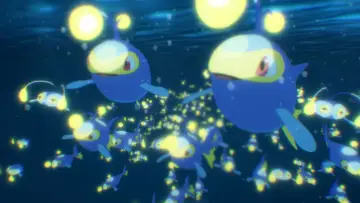 Backdrop to the movie "Pokémon: Dragonite and the Special Delivery" #976744
