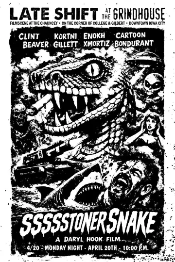 Poster to the movie "Ssssstoner Snake" #1141858