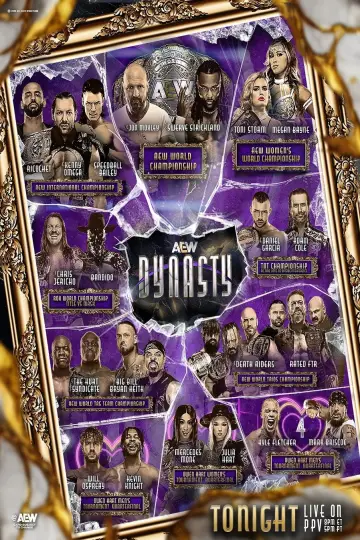 Poster to the movie "AEW Dynasty 2025" #1361046