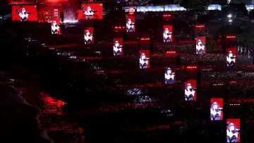 Backdrop to the movie "Lady Gaga: MAYHEM on the Beach" #668568