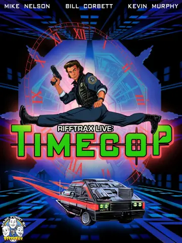Poster to the movie "RiffTrax Live: Timecop" #1365837