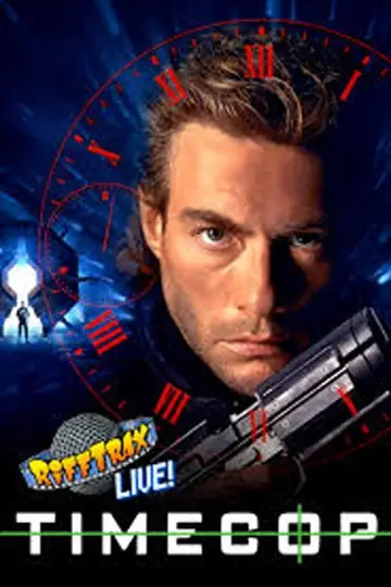 Poster to the movie "RiffTrax Live: Timecop" #1365838