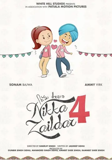 Poster to the movie "Nikka Zaildar 4" #922685