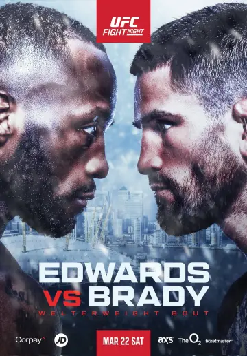 Poster to the movie "UFC Fight Night 255: Edwards vs. Brady" #1152844