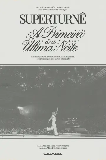Poster to the movie "SuperTurnê: The First and Last Night" #922384