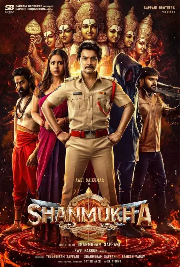 Poster to the movie "Shanmukha" #1151140