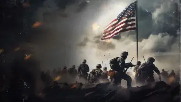 Backdrop to the movie "War in the USA" #1171810