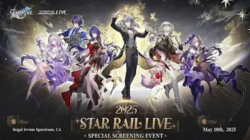 Backdrop to the movie "Star Rail LIVE 2025 - Honkai: Star Rail 2nd Anniversary Concert" #1653450