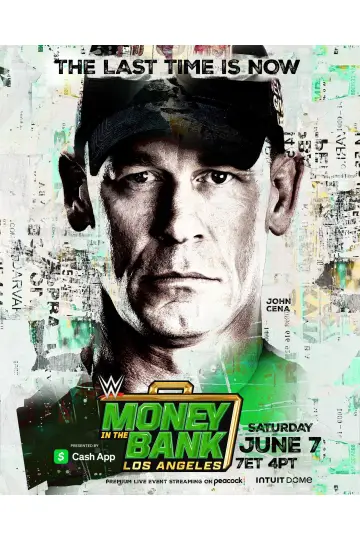 Poster to the movie "WWE Money in the Bank 2025" #680959