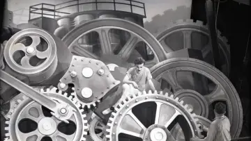 Chaplin et "Les temps modernes", La voie du silence poster