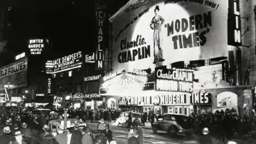 Backdrop to the movie "Chaplin et Les temps modernes, La voie du silence" #719634