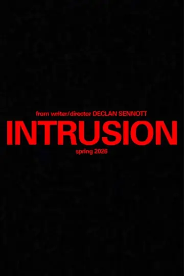 Intrusion poster