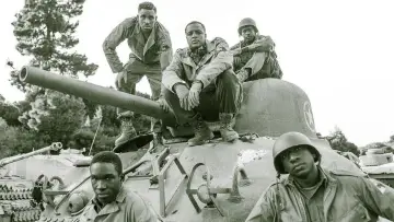 Backdrop to the movie "Black Panthers of WWII" #665900