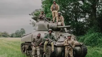 Backdrop to the movie "Black Panthers of WWII" #665901