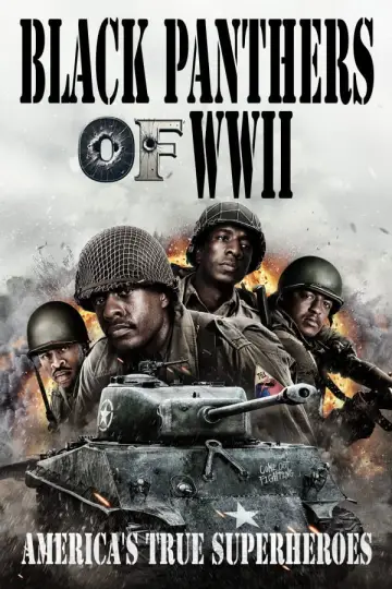Poster to the movie "Black Panthers of WWII" #665909