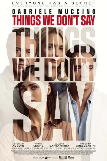 Things Unspoken poster
