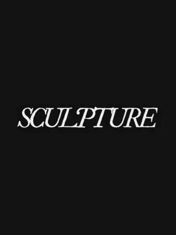 Sculpture poster