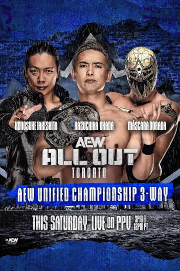 Poster to the movie "AEW All Out 2025" #669092