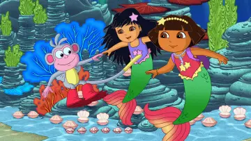 Backdrop to the movie "Dora the Explorer: Mermaid Adventures" #851849