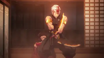 Backdrop to the movie "Demon Slayer: Kimetsu no Yaiba - Entertainment District Decisive Battle Arc" #724256
