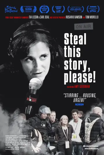 Poster to the movie "Steal This Story, Please!" #776183