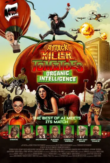 Poster to the movie "Attack of the Killer Tomatoes: Organic Intelligence" #1141646