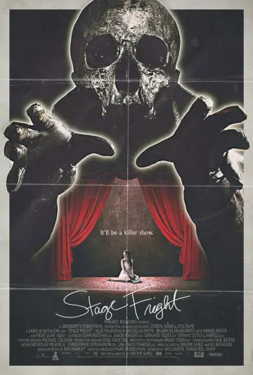 Poster to the movie "Stage Fright" #936061