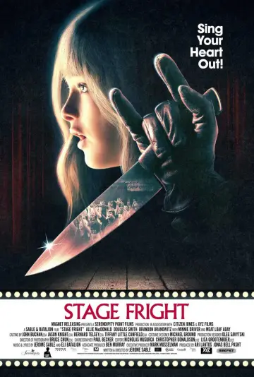 Poster to the movie "Stage Fright" #936069