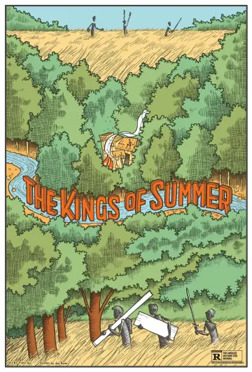 Poster to the movie "The Kings of Summer" #992248
