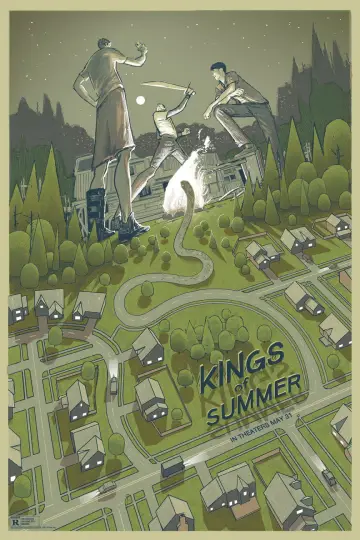 Poster to the movie "The Kings of Summer" #992249