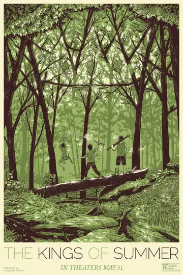 Poster to the movie "The Kings of Summer" #992250