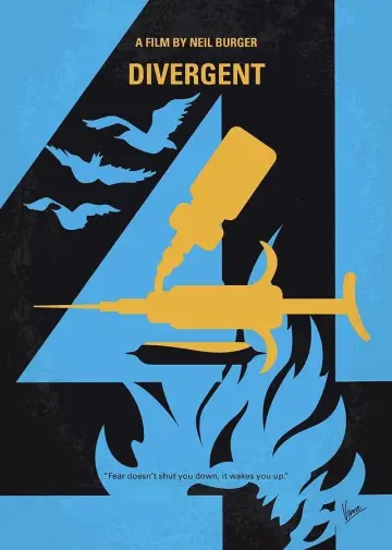 Poster to the movie "Divergent" #612588