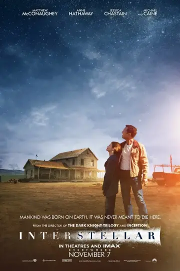 Poster to the movie "Interstellar" #5776