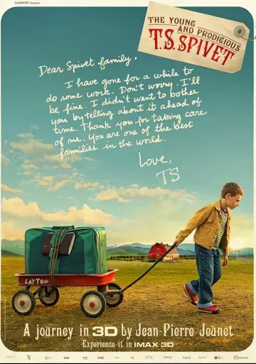 Poster to the movie "The Young and Prodigious T.S. Spivet" #994729