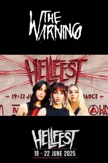 Poster to the movie "The Warning - Hellfest 2025" #1184872
