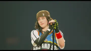 Backdrop to the movie "Billie Eilish - Hit Me Hard and Soft: The Tour (Live in 3D)" #968975