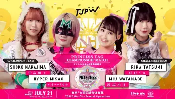 Backdrop to the movie "TJPW Summer Sun Princess 
