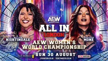 Backdrop to the movie "AEW All In 2026: London" #1186955