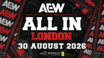 Backdrop to the movie "AEW All In 2026: London" #976159