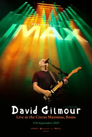 Poster to the movie "David Gilmour: Live at the Circus Maximus" #808453