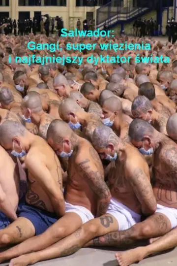 Poster to the movie "El Salvador: Mega Prisons, Maras & the Coolest Dictator" #709365