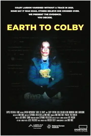 Poster to the movie "Earth to Colby" #776661