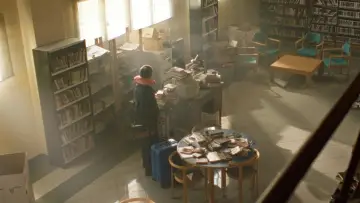 La biblioteca poster