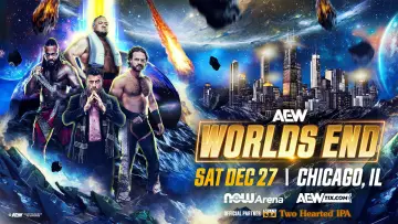 Backdrop to the movie "AEW Worlds End 2025" #934977
