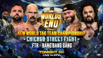 Backdrop to the movie "AEW Worlds End 2025" #934979