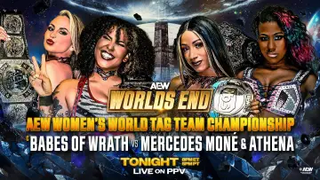 Backdrop to the movie "AEW Worlds End 2025" #934980