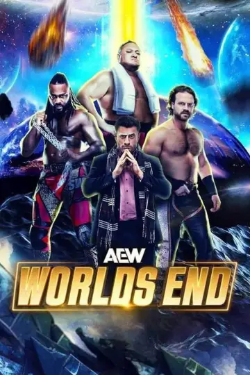 Poster to the movie "AEW Worlds End 2025" #934988