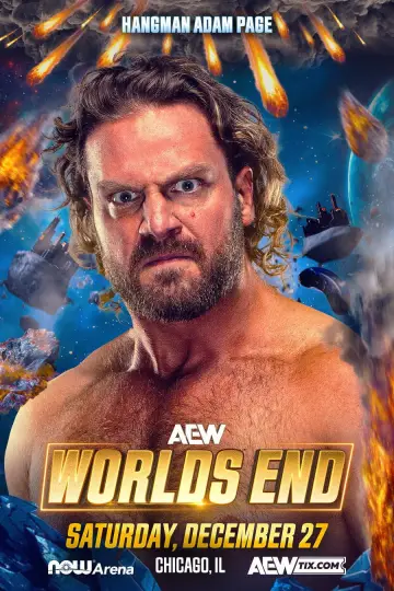 Poster to the movie "AEW Worlds End 2025" #935000